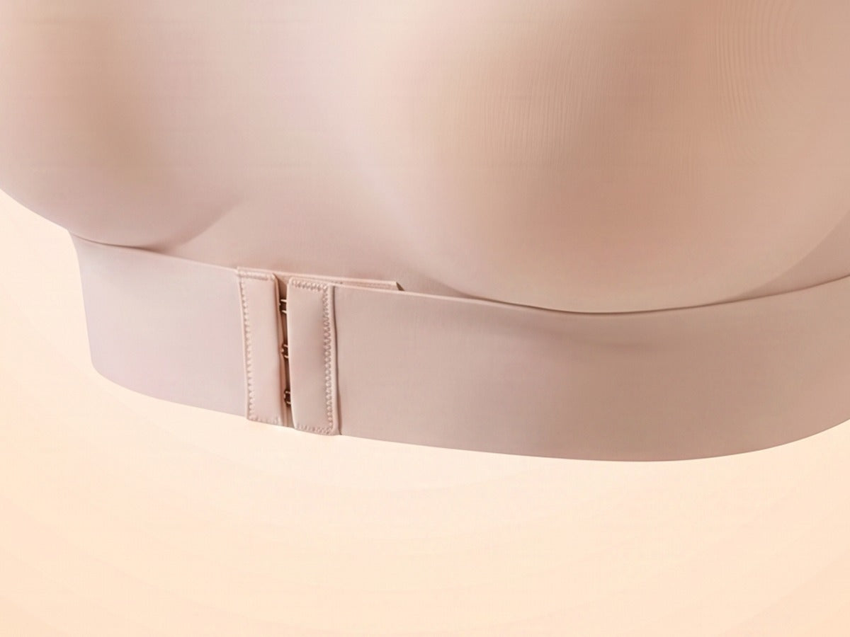 Détail du soutien-gorge, coutures plates